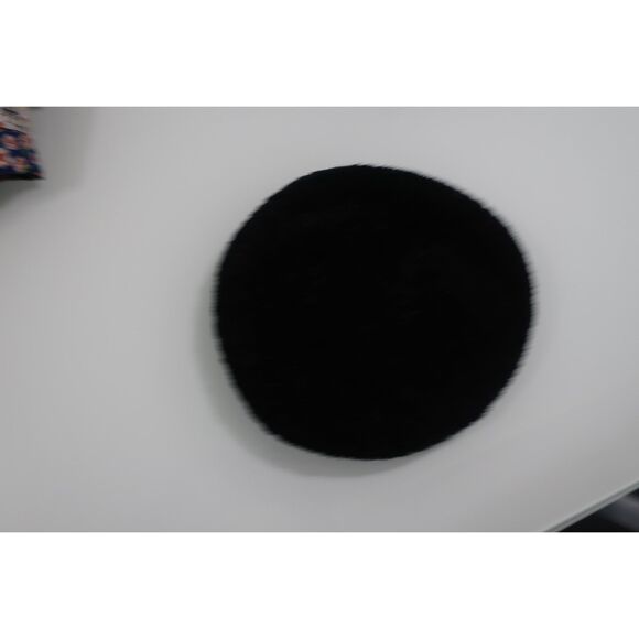 Black Chenille Snood Barely Worn Perfect Condition - Picture 1 of 4